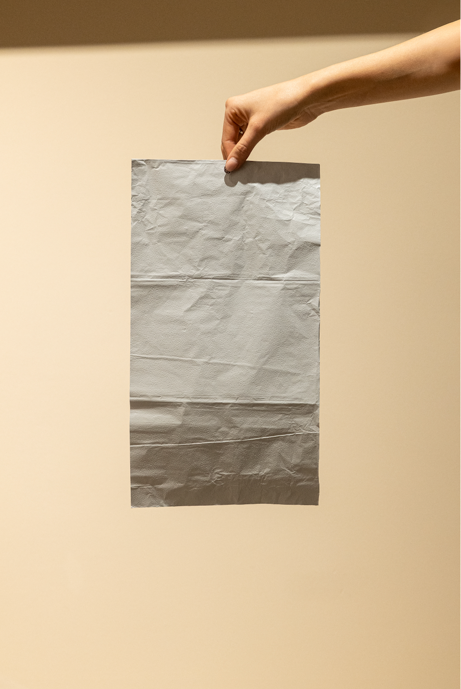 Pure White | Pop Up Foil | 20cmx38cm - Größe XL | Rough