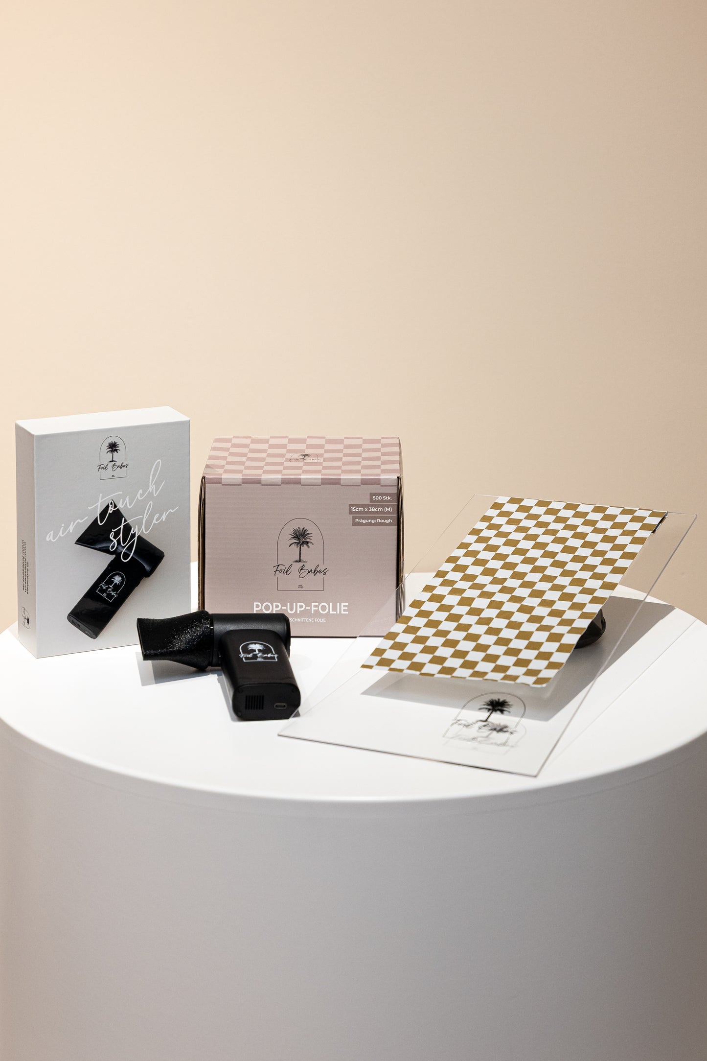 All What You Need Bundle | Föhn · Brett · Karo Folien