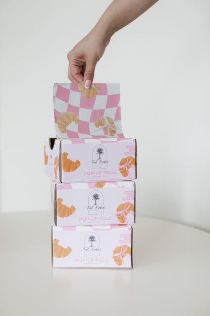 Le Croissant Smooth - Pop Up Foil - 15 cm x 27 cm | Größe S