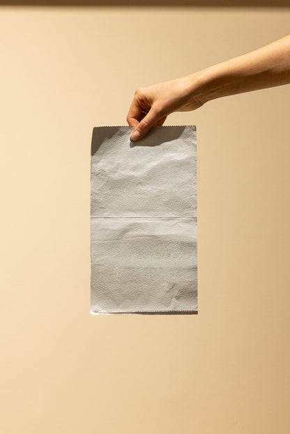 Pure White |  Pop Up Foil | 15cmx27cm - Größe S  | Rough