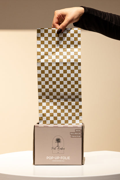 Karo - Pop Up Foil - 15 cm x 38 cm | Größe M