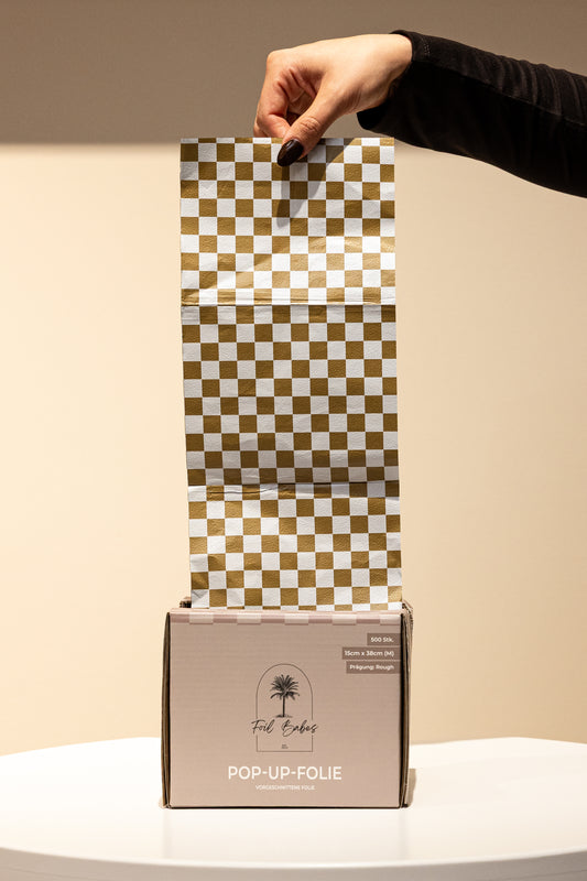 Karo - Pop Up Foil - 15 cm x 38 cm | Größe M