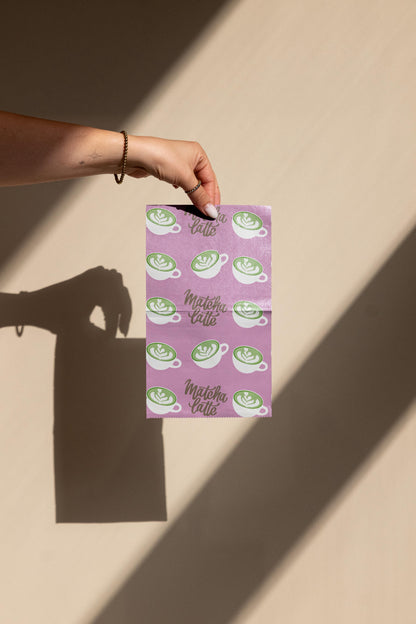 Matcha Latte Smooth - Pop Up Foil - 15 cm x 27 cm | Größe S